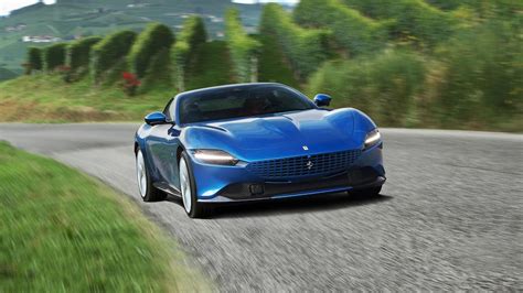 2021 ferrari roma first drive review sheer pace unflappable poise