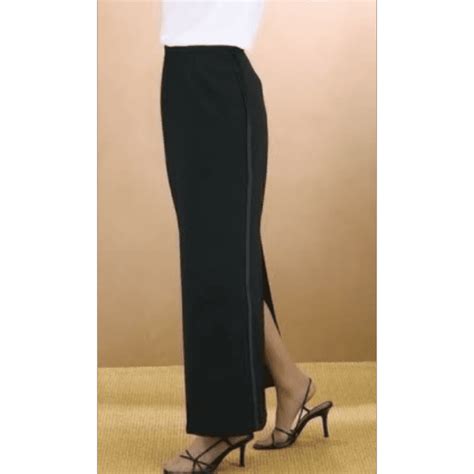 Womens Tuxedo Skirt BLACK Polyester Tuxedo Skirt - Tuxedos Online