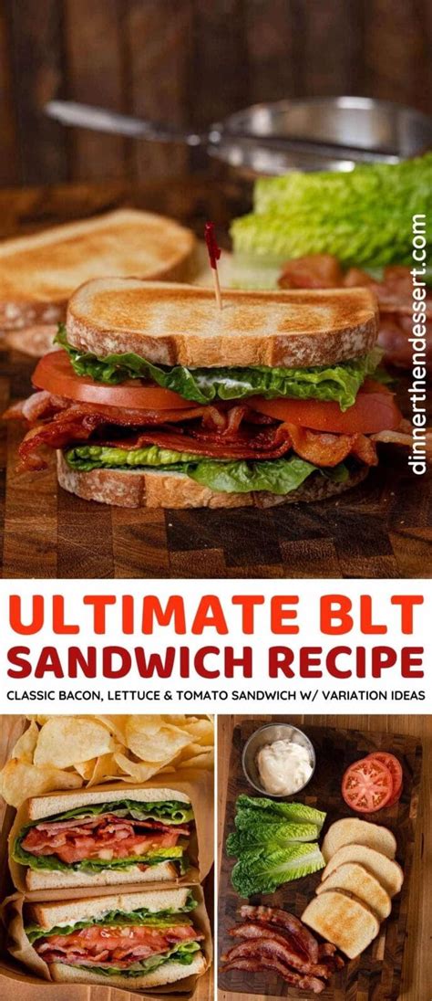 Ultimate Blt Sandwich Recipe Dinner Then Dessert