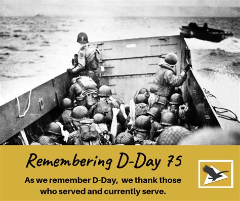 Remembering D Day June 6 1944 Dday75 D Day Day Eagle