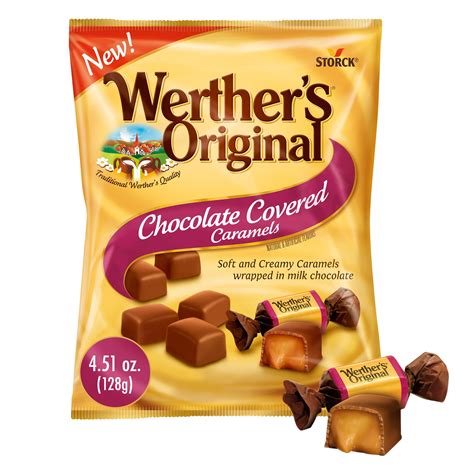 Werthers Original Soft Chocolate Covered Caramel Candy Oz Walmart Com