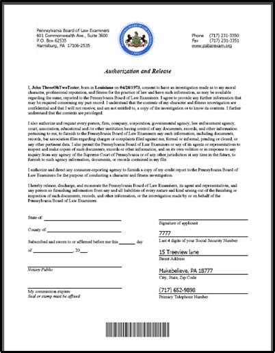 We did not find results for: Notarized Authorization and Release Information