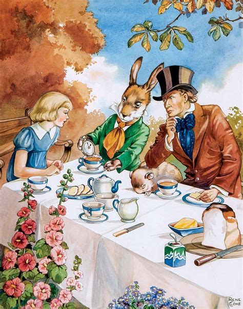 Illustration By René Cloke For Alices Adventures In Wonderland