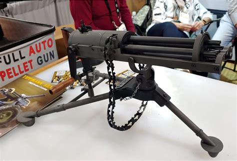 Shot Show 2022 — Tippman Armory 22lr Belt Fed Gatling Gun Laptrinhx