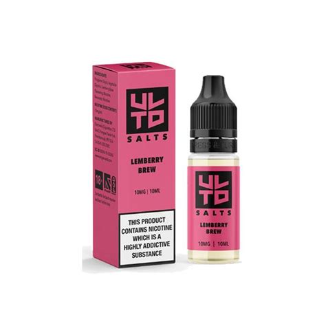 10mg Ultd Nic Salt 10ml 60vg40pg • The Vape Ninja