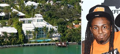 Lil wayne earns over $600k per show. La Gorce Island | Lil Wayne Could Lose Home