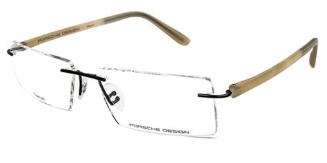 porsche design p8205 s2 c eyeglasses in chocolate brown beige white smartbuyglasses usa