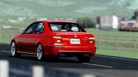 Assetto Corsa BMW M5 E39 At Scottish Highlands With Traffic YouTube