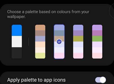 How To Change Colour Palette On Samsung One Ui 41 Android 12