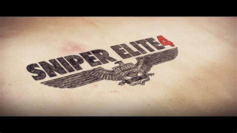 Sniper Elite 4 First Mission Part 1 Youtube