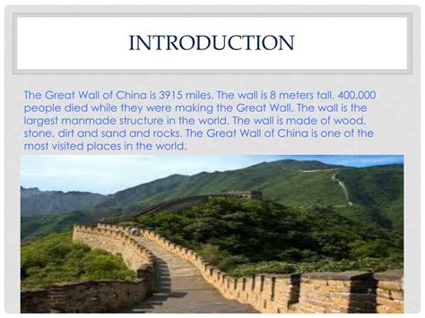 Ppt The Great Wall Of China Powerpoint Presentation Free Download