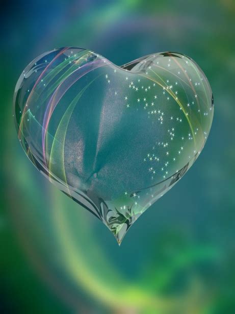 Glass Heart Free Stock Photo Public Domain Pictures
