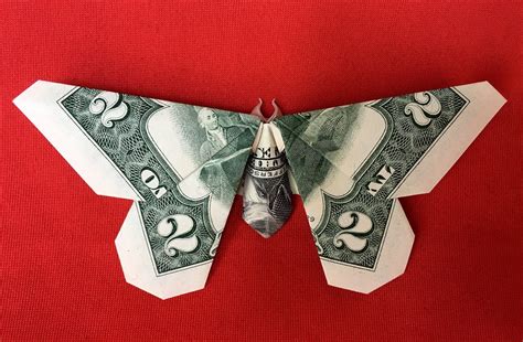 Dollar Bill Butterfly Origami Motherhoure