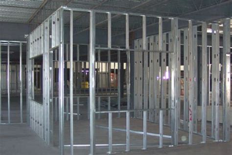 :sad however, it is much more expensive in material, and as a result builders find it much more cost effective to use wood framing(2x4,2x6) for homes that will not. Steel Stud Framing - Drywall Installation & Repair in ...