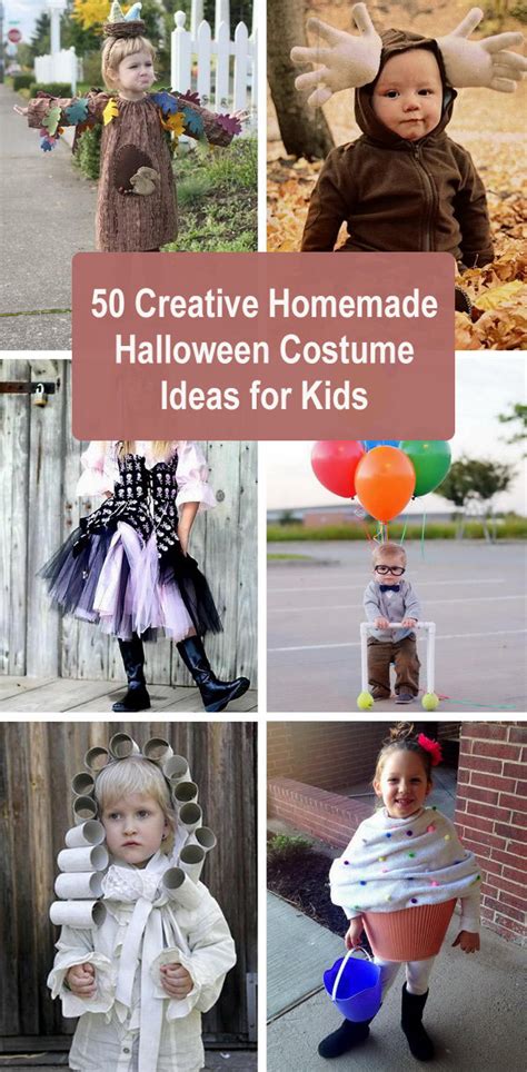 50 Creative Homemade Halloween Costume Ideas For Kids
