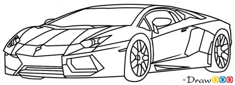 How To Draw A Lamborghini Nomana Bakes