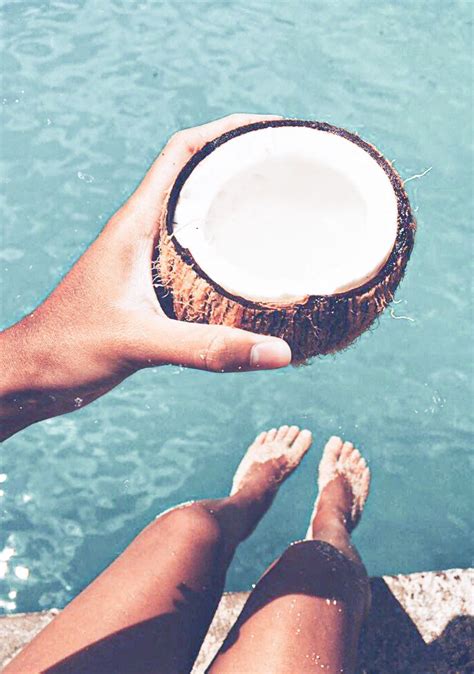 coconut beauty products for a glowing summer diy darlin beach aesthetic surf vibes