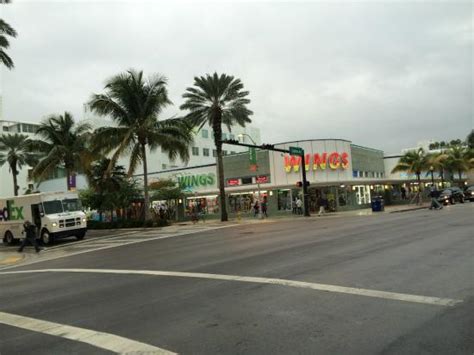 You have beautiful views of the atlantic ocean on one side and views of lavish south beach. main street shopping