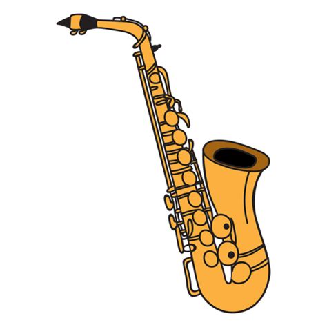 Doodle De Instrumento Musical De Saxofón Descargar Pngsvg Transparente
