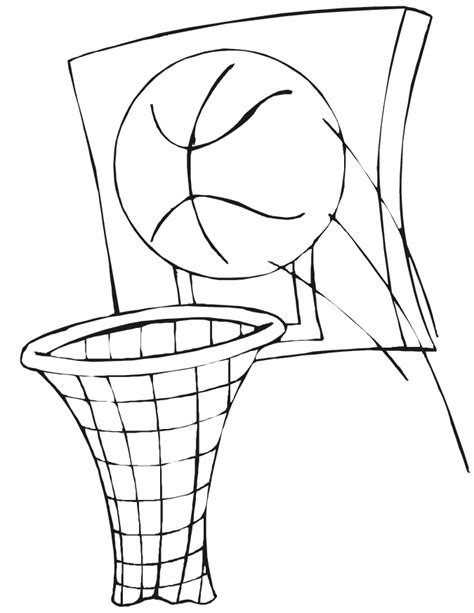 Basketball Coloring Pages For Kids Coloring Home
