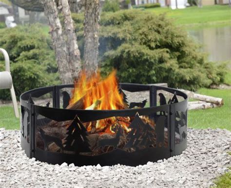 Wilderness Fire Ring Fire Ring Outdoor Fire Pit Outdoor Fire