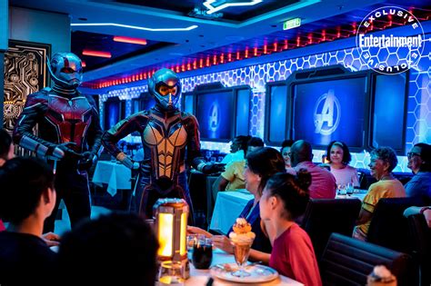 First Photos From Worlds Of Marvel Restaurant And Star Wars Hyperspace