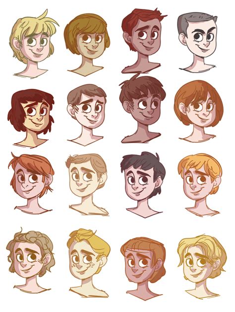 Find & download free graphic resources for cartoon character. Boy Hairs by ~snarkies on deviantART | Cartoon hair, Boy ...