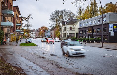 Eidelstedt Kieler Straße In Hamburg Soll Einspurig Werden Mopo