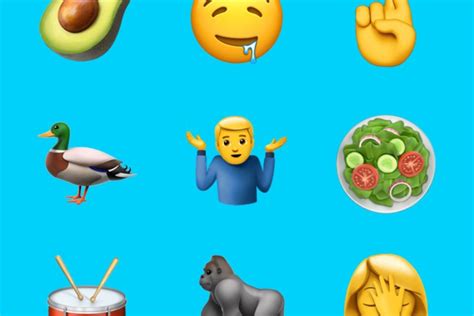 Here Are The New Emojis Coming To Your Iphone Ios 102 Update