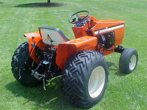 Allis Chalmers 720 Garden Tractor Details Garden Tractor