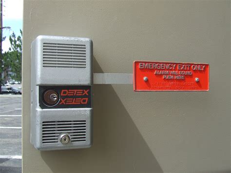 We Installed A Detex Emergency Exit Device On A Commercial Door At A