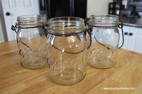 Fall Mason Jar Candle Holders Joy In Our Home