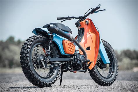 Provided by motor magazine ltd. 2018 Honda Super 'Scrambler' Cub By K-Speed | HiConsumption