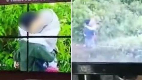 Viral Sejoli Ciuman Di Kebun Teh Karanganyar Apa Hukumnya Mesum Di Tempat Umum Tribun Wow