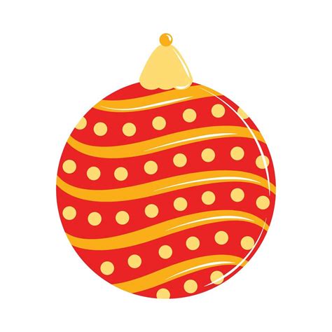 Christmas Ball Ornament 6101351 Vector Art At Vecteezy