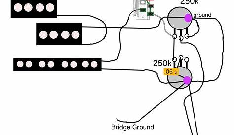 p j bass wiring diagram