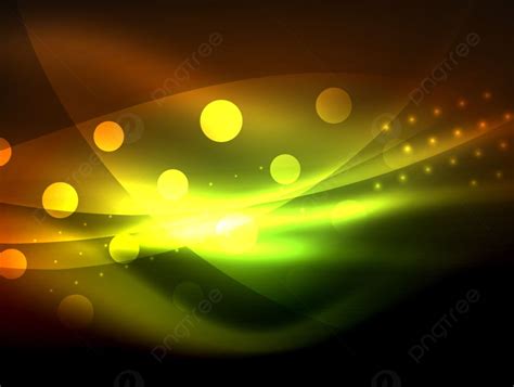 Background Latar Belakang Gelombang Neon Dengan Efek Cahaya Cahaya