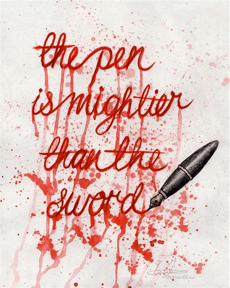 The Pen Is Mightier Than The Sword By Ephemeras On Deviantart