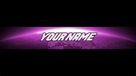 Purple Background Youtube Banner Purple And Blue Youtube Banner