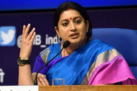 Saluting women healthcare workers on international women's day, union minister smriti irani said their unequivocal contribution played an important role in india's fight against coronavirus. Objecting Move to Regulate Online Media, Journalists Write ...