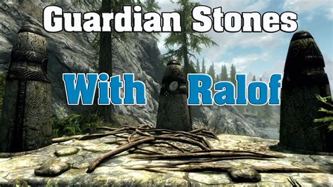 Skyrim Special Edition Choosing A Guardian Stone With Ralof Youtube