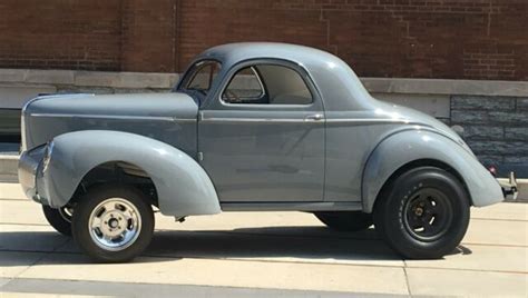 1941 Willys Coupe Gasser Americar Hot Rod Original All Steel For Sale