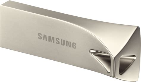 Samsung Muf 256be3apc 256gb Usb31 Bar Plus Flash Drive Silver At The