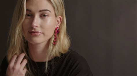hailey baldwin for modelco campaign behind the scenes youtube