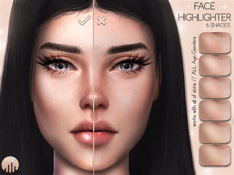 The Sims Resource Face Highlighter Bh05