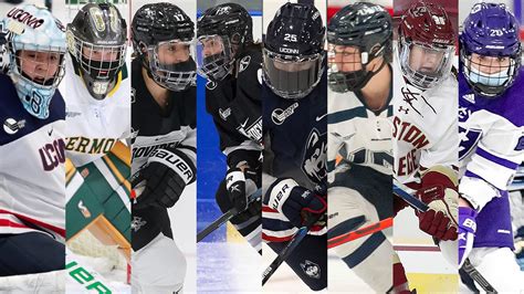 Hockey East Names Womens Pro Ambitions All Rookie Team Hockey East