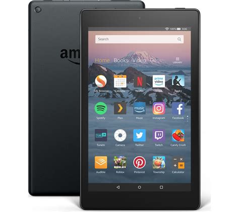 Amazon largely succeeded this time around, making better versions. AMAZON Fire HD 8 Tablet (2018) - 32 GB, Black Deals | PC World