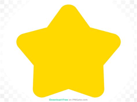 Yellow Rounded Star Icon Png Image Download For Free Pngate