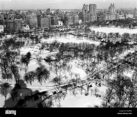 Central Park New York City Circa January 1964 Csu Archivescourtesy