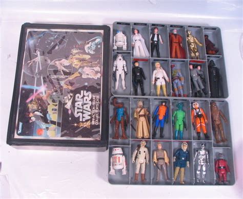 Lot Of Vintage Star Wars 1977 1980 Action Figures W Case No
